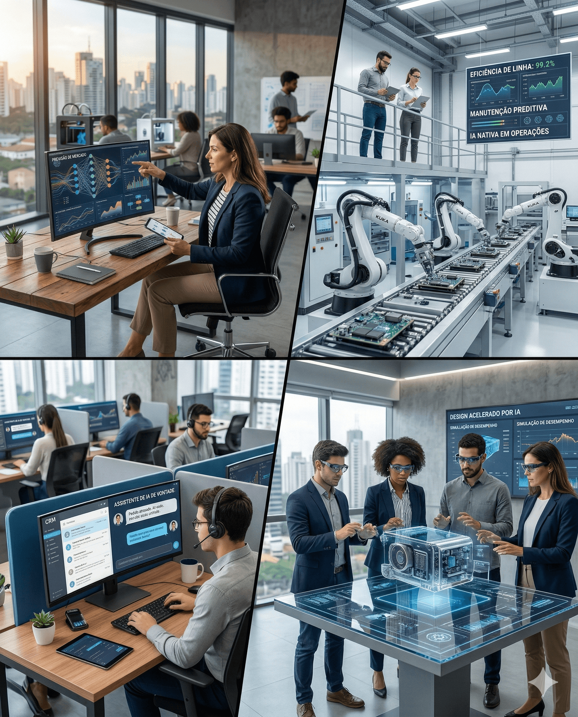 Soluções de tecnologia e IA da Anexa